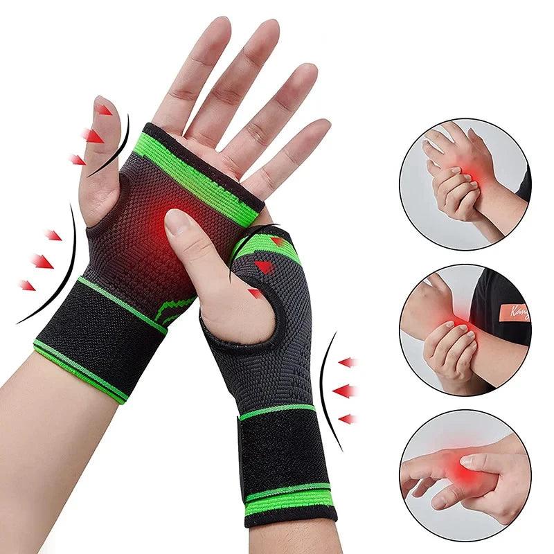 Luvas de Treino com Suporte para Pulso - Proteção e Conforto